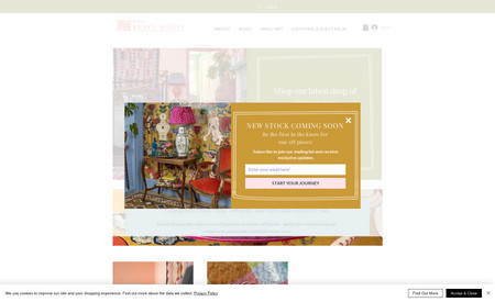 That Rebel House: Stunning Home furnishings, Cotton & Ikat Lampshades - We work together on SEO to get more organic traffic and more sales! (Currently up 1000%!)