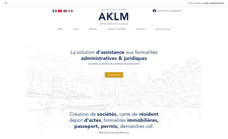 Aklm: Création de site, design, marketing