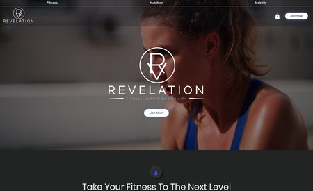 Revelation Fitness: A single landing page for an upcoming Gym / Fitness center in the Myrtle Beach Area!