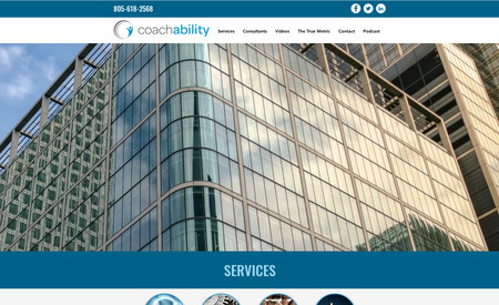 Coachability: We redesigned website with custom form