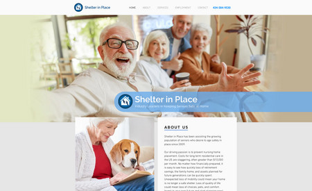 shelter: This client needed a website to showcase all their services of renovation homes for seniors, as well as an application/employment section for their growing business.