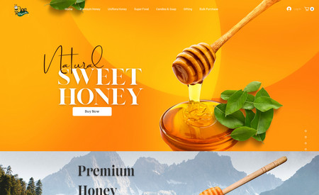 Beeorganika: A Organic producer website 