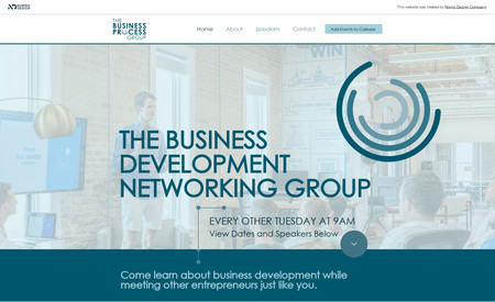 Business Process Group: Networking Group Website Design