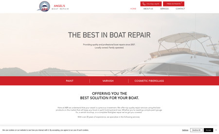 Angel's Boat Repair: Cosmetic boat repair services in Stuart, Florida