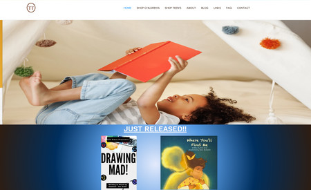 Glo Rose Books: Wix Website Redesign