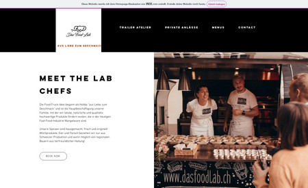 DasFoodLab: Full redesign of the website, addition of testimonial, etc.