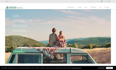 Aventura Travelshop: Outdoor-Geschäft mit Online Shop in Uster

Unsere Arbeit: neuer CI/CD, neue Webseite mit Online Shop