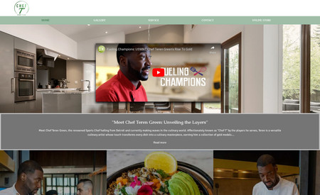 My Site: A professional Chef for the Detroit Pistons and women's olympic soccer team