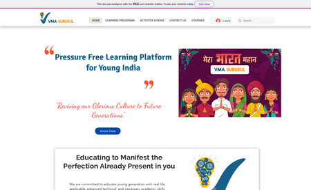VMA Gurukul: We had great experience, we were very happy to provide them with all branding solutions, we have developed the whole website from scratch along with the content writing for the website.