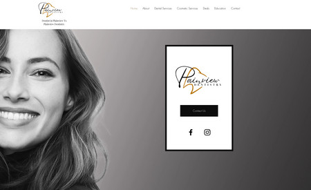 Plainview Dentistry: Built a sleek custom designed site including a strong competitive SEO. 