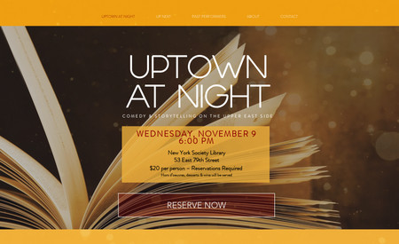 Uptown at Night: Ongoing support and changes.