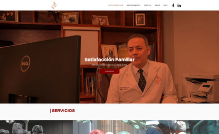 Endoscopia Mexicali: Rediseño de Pagina web. Servicio de Medicina Familiar Laparascópica.