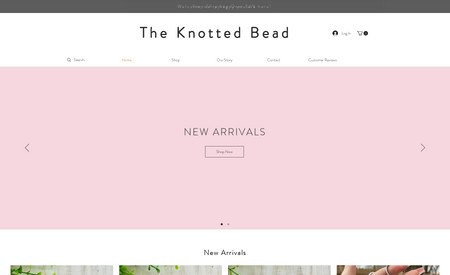 The Knotted Bead: A local crafter and stay at home mom is gaining momentum in her business by selling online. 