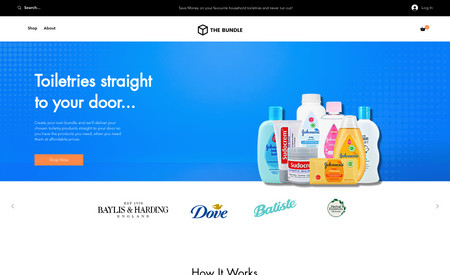The Bundle: New wix website e-commerce subscription store