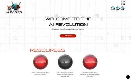 AI Basics: Logo Refresh and Full Website Design
