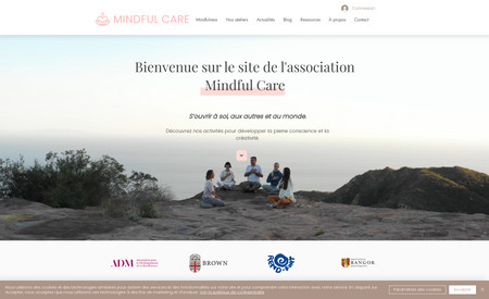 Mindful Care: Website creation from A to Z & Branding