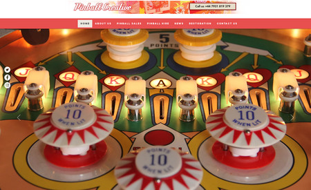 Pinball Creative: Vintage Pinball Machines 