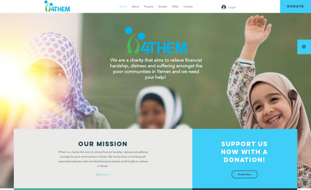 4THEM: Charity Website
