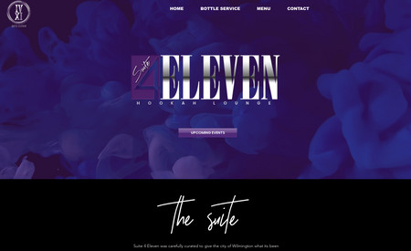 Suite4Eleven - Classic Website: Our team developed the brand identity and the content to build this amazing site. We designed marketing materials and also help the client curate content for the launch. 