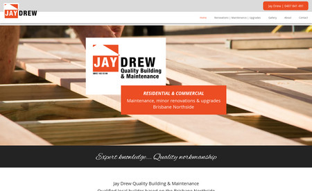 Jay Drew Building & Maintenance: New Website