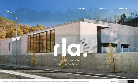 RLA Architectes: Refonte du site de l'agence d'architecture Rinaldi & Levade Architectes à Toulouse et à Pamiers