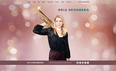 Bria Skonberg: Refreshed this classic editor site with a fun and funky layout. 