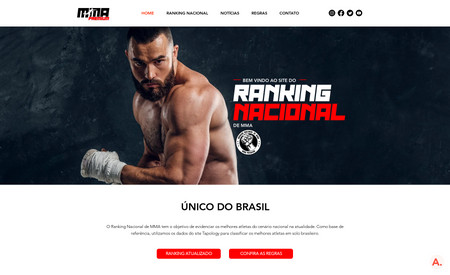 MMA Premium: Desenvolvemos esse projeto para um dos maiores portais de MMA do Brasil.