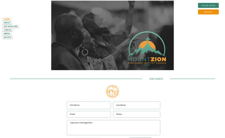 Mt. Zion Church: - Redesigned website for historic ministry 
- Improved SEO ranking
- Setup/Designed branded mobile app (iOS/Android)