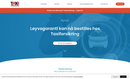 Taxiforsikring: For Taxiforsikring we developed a completely new website, SEO, branding, and graphic elements like illustrations and icons. 

Their website also included advanced forms, created with Jotform, embedded into the site. 