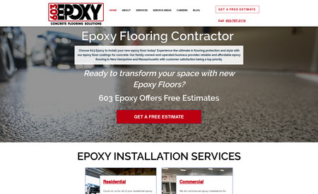  603 Epoxy: Website Design, SEO, PPC, and Meta Ads for 603 Epoxy in NH.
