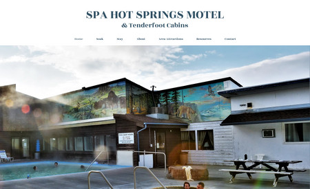 Spa Hot Springs : Motel and hot springs