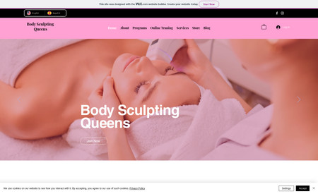 Bodysculping Queens: Website Redesigned by Opulence Media Agency