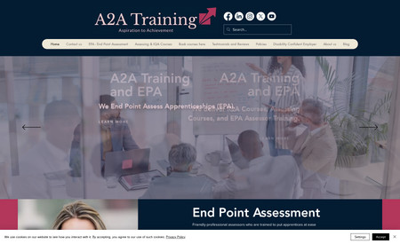 A2A Training and EPA: Full refresh & SEO work