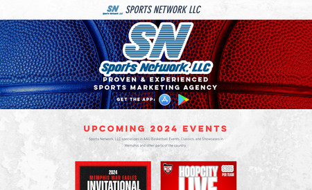Sports Network LLC: Website Design and Build