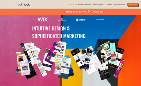 BD Magic Marketing & Web Design: Our own website