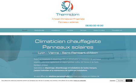 Thermidom: Climaticien Chauffagiste Valence. 
Installation & Dépannage.