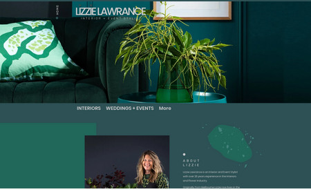 Lizzie Lawrance Interior + Event Styling: SUPER ELEGANT + with a rich, moody vibe ✌🏻

Brand New Portfolio Site for Lizzie Lawrance Interior + Event Stylist.

Lizzie's love of inky, rich colour and her amazing eye for mixing interior materials in inspiring ways, shows through in this strong simple design. With stunning photography and a gorgeous sophisticated + edgy colour palette clients will be inspired to create interior spaces they love, with the guidance and expertise of this talented stylist.

LOVE 🖤

This stylish woman is definitely one to watch

#justsayin' ⚡

check it out
www.lizzielawrance.com.au

Photography @viva_partos + @carliwilsonphotography
