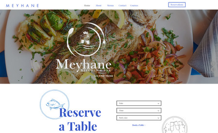 Meyhane : Professional restaurant website