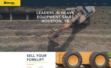 Forklift Buyer Tx: Neffinity had the honor of helping this company, with some new and improved design!