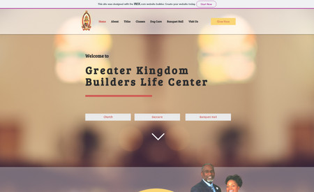 Greaterkingdom: We developed a site to showcase their church, daycare, and their banquet rental space. This organization has been operating for years but was forced to establish an online presence after Covid. They are extremely impressed with the outcome of their new website.
