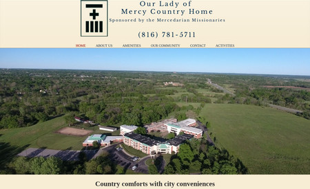 Our Lady Of Mercy : At Our Lady of Mercy Country Home, "Care with Dignity" is the Mercedarian commitment. The Sisters believe that the care residents receive makes a difference in their lives. Call to tour our Assisted Living or Independent Living Apartments.