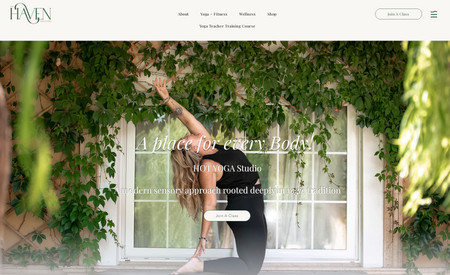 The Haven Yoga Studio: Full Branding 
- Brand Colors
- Brand Logo 
- Brand Themes