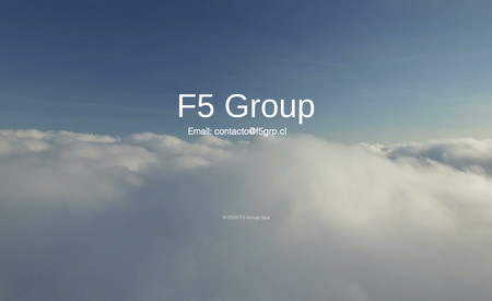 F5 Group: Web de una agencia que está actualmente en actualización para un nuevo concepto.