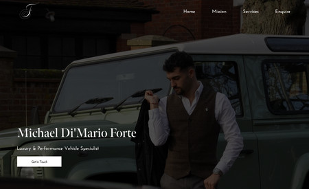 Michael Forte | Luxury Vehicle Specialist: Zenith Digital has redesigned the online presence of Michael Forte, a luxury vehicle specialist in London, UK. Combining luxury design elements with picturesque automotive vehicles has created a very modern and brand defining user flow.
You can see Michael's testimonial on https://thezenithdigital.com/case-studies