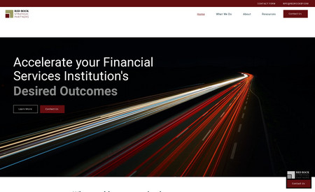 Red Rock Strategic Partners: Financial Institutions consulting