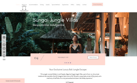 thejunglevillas: Luxury Jungle Villas Resort in Bali, Indonesia.