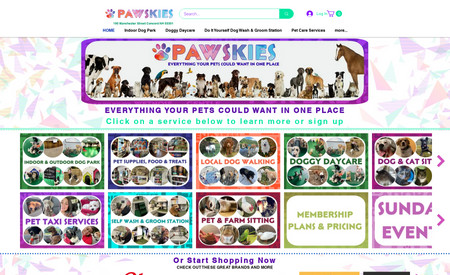 API and Backend - Pawskies: The client receives fulfillment data from a variety of sources, one of which doesn't plug in nicely to Wix stores.  So we built out the 3rd party API and processed the data saving them hours of work when updating their product listings.