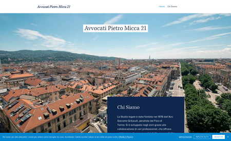 AvvocatiPietroMicca: Design del sito web, compreso set fotografico