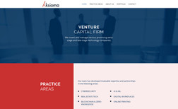 Aksioma - A Venture Capital Firm A complete new website and logo for Aksioma.tech -...