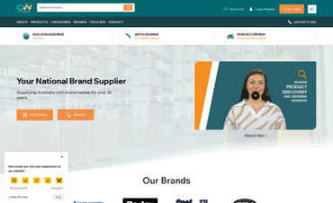 CW Brands - Advanced Website Redesign